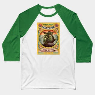 Cthulhu Lovecraft Matches Baseball T-Shirt